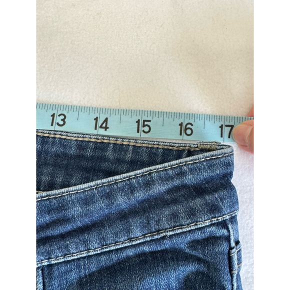 Women's Kut from the Kloth mid rise straight leg Jeans Size 14 Blue Denim - Picture 8 of 12